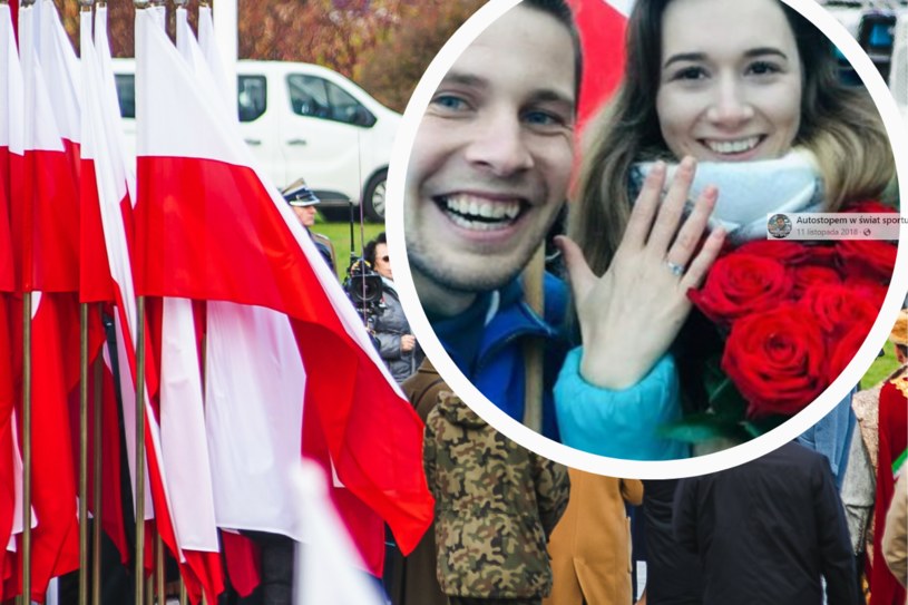 Zatrzymał Marsz Niepodległości, by oświadczyć się ukochanej. Tak wspomina tę chwilę