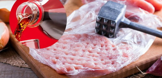 Zalej mięso na schabowe colą i zostaw na całą noc! Będzie pyszne i chrupkie!