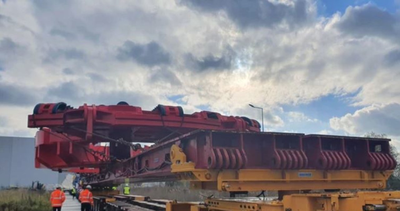 Utrudnienia na A4. Powodem gigantyczny transport
