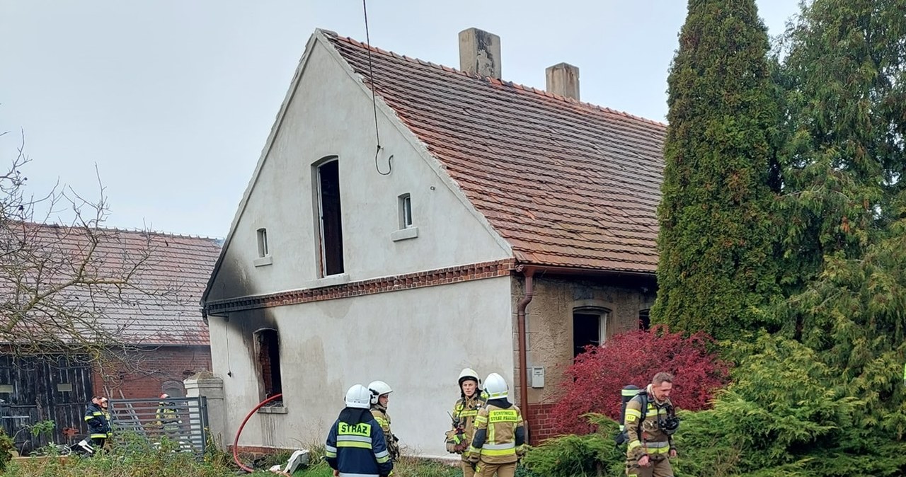 Tragiczny pożar w Wielkopolsce. Nie żyje 88-latka
