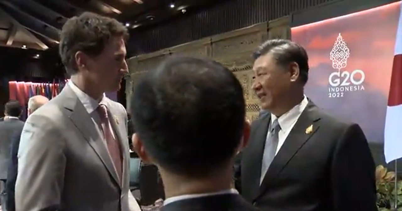 Xi Jinping strofuje Trudeau na szczycie G20. „To niewłaściwe”