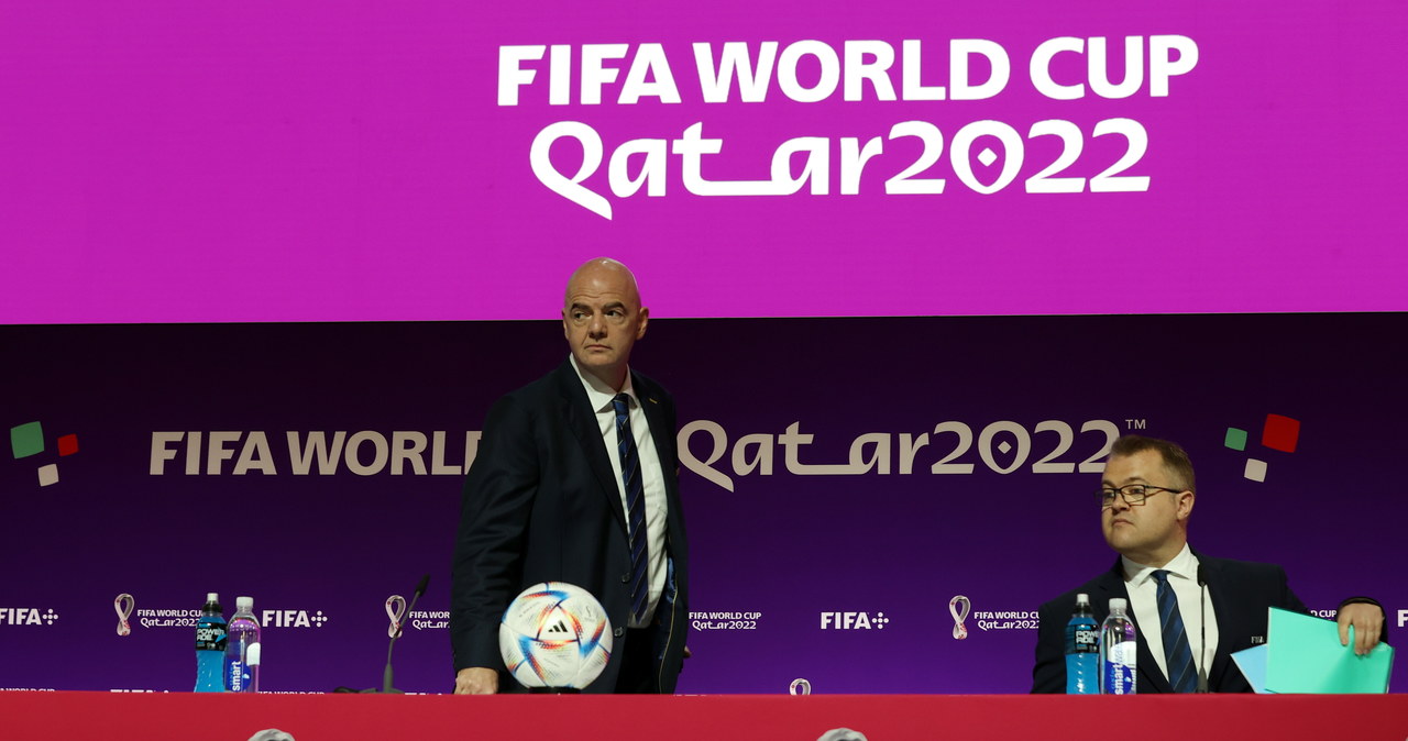 Infantino o hipokryzji Zachodu przed mundialem w Katarze
