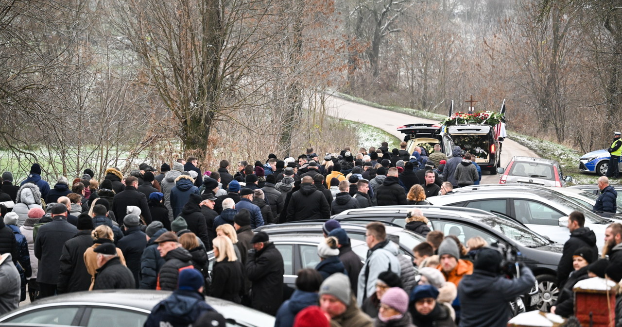 Uroczystości pogrzebowe drugiej z ofiar eksplozji w Przewodowie