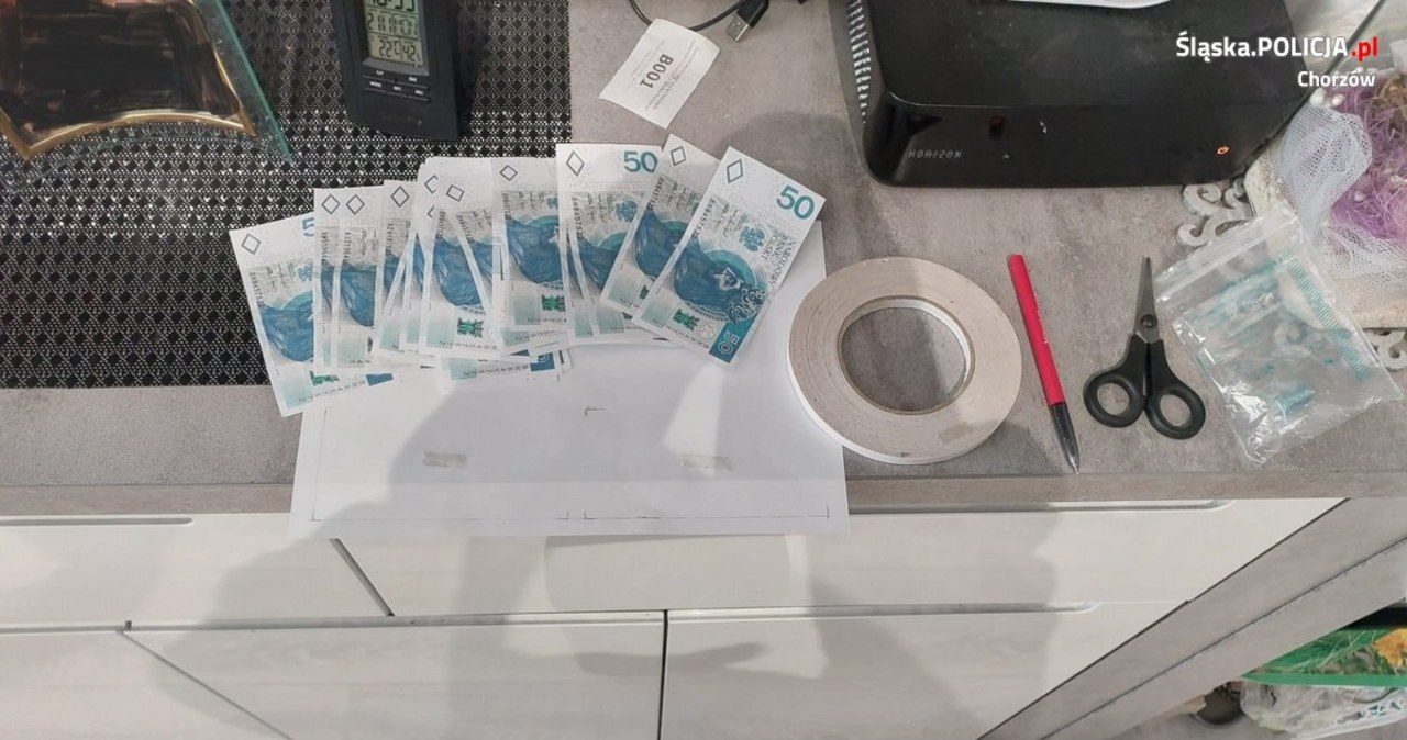 Produkowali banknoty w mieszkaniu. Trzy osoby zatrzymane
