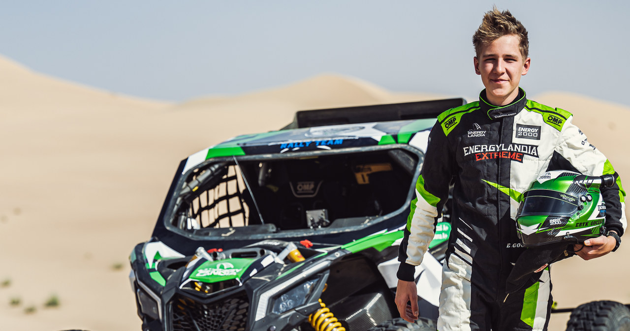 Eryk Goczał zadebiutuje w Rajdzie Dakar