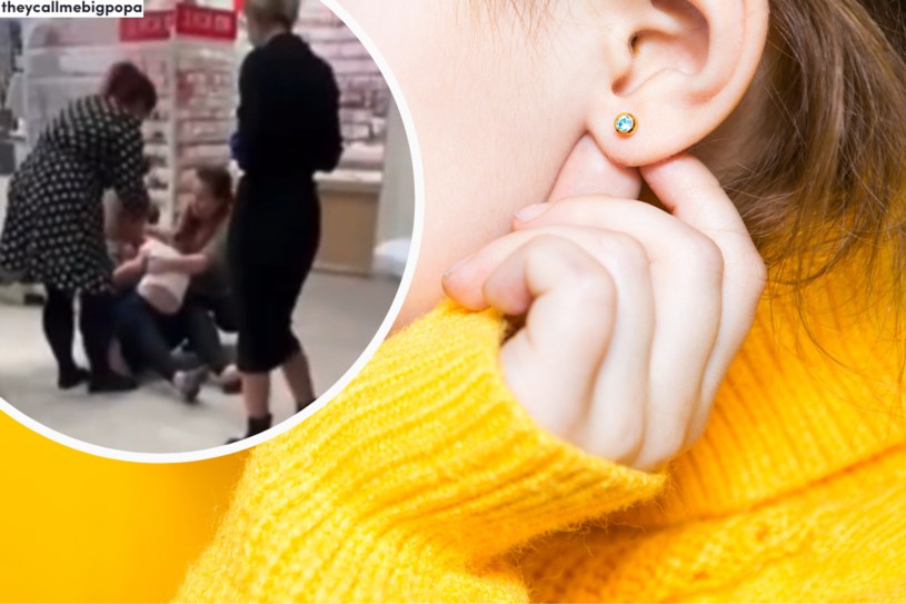 Przechodzień nagrał zachowanie kobiet w sklepie z biżuterią. Oto co zrobiły dziecku