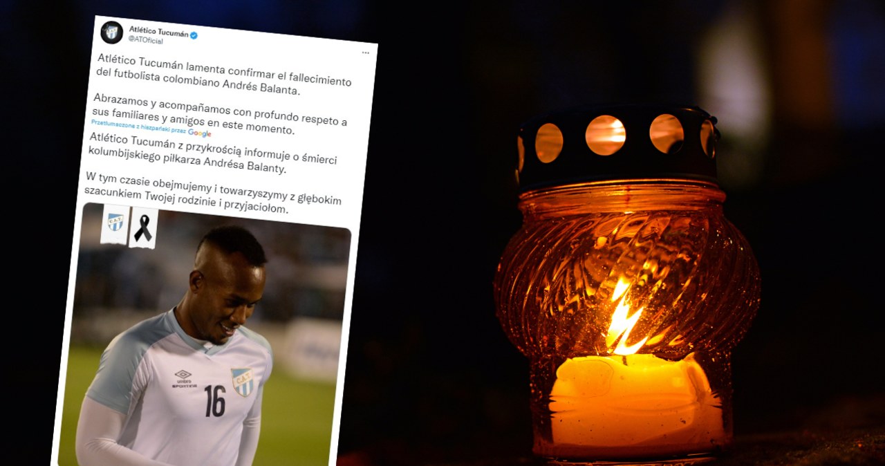 Andres Balanta nie żyje. Piłkarz zasłabł na treningu