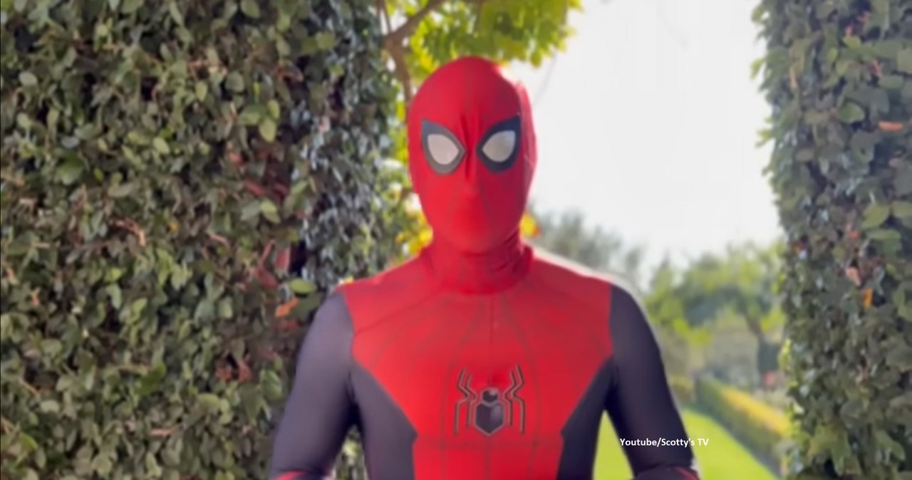 Książę Harry jako Spider-Man. Specjalne nagranie