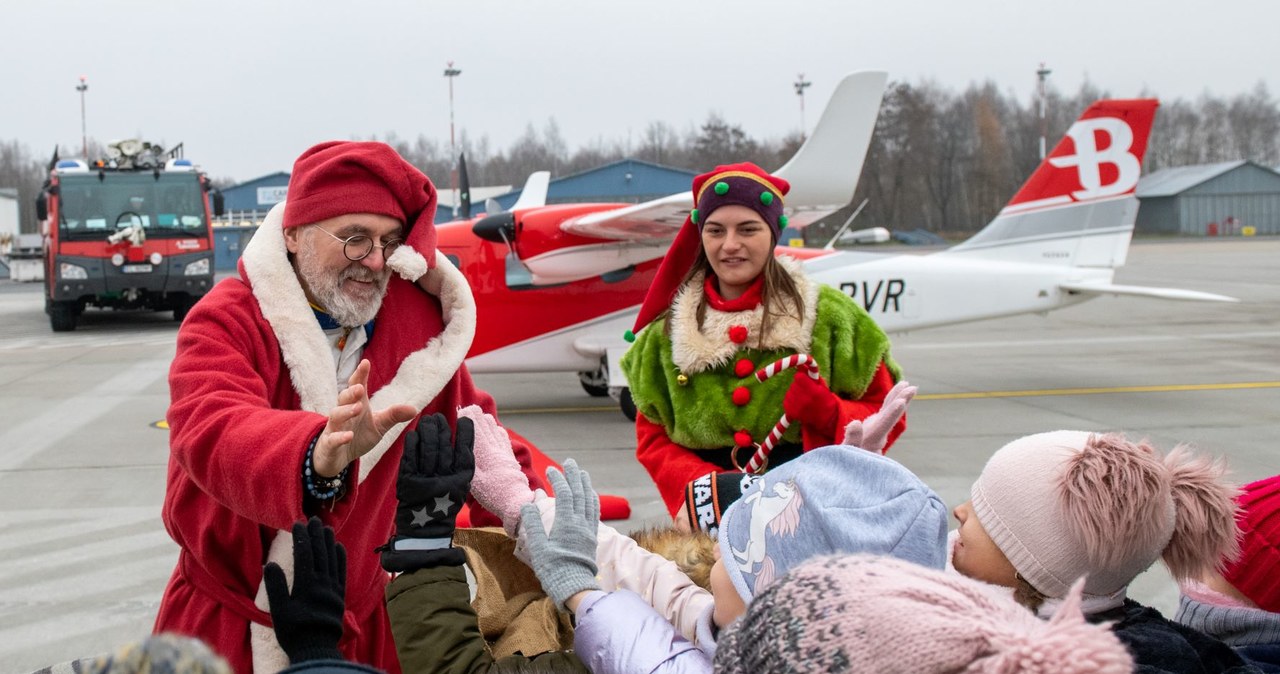 Św. Mikołaj wylądował w Łodzi!