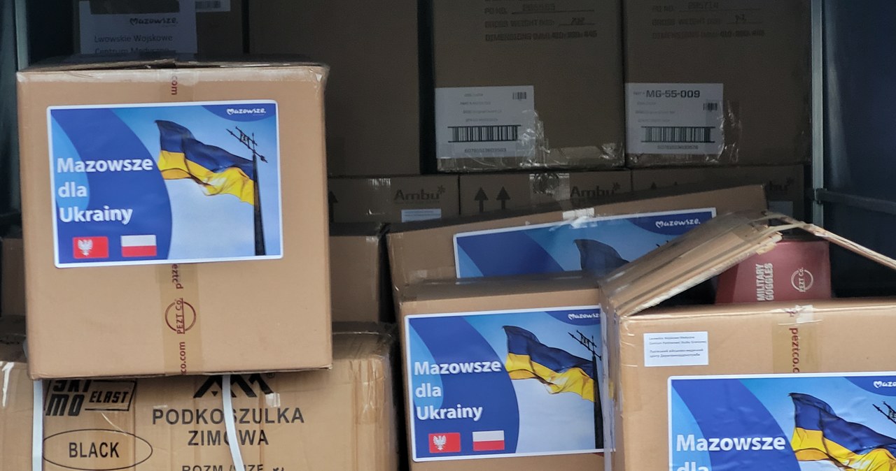 ​Mazowsze pomaga Ukrainie. Dary trafią do obwodu lwowskiego