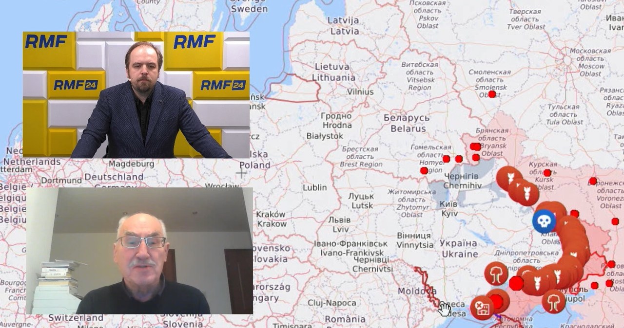 Rzut na mapę. Zbrodnicza taktyka Rosjan na Ukrainie