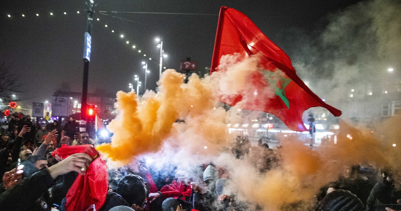 Zamieszki w Holandii po awansie Maroka do półfinału