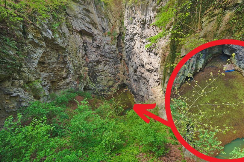 „Brama do piekieł”. To tajemnicze miejsce znajduje się 75 km od polskiej granicy
