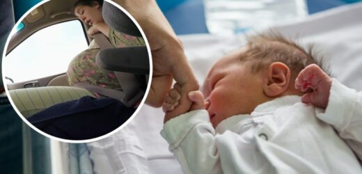 Poród w samochodzie. Mąż prowadził, a żona zaczęła rodzić!