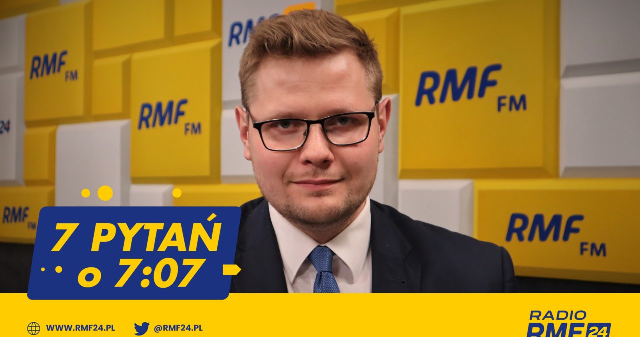 Michał Woś gościem 7 pytań o 07:07 w radiu RMF24