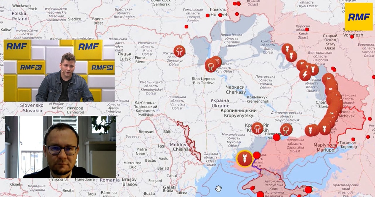 Rzut na mapę: Przed świętami Putin może znów uderzyć rakietami