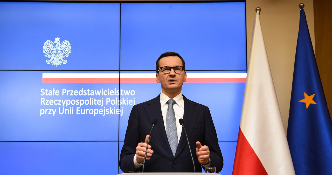 Morawiecki: Spór z KE musi zostać zakończony. Prawdziwy konflikt jest na wschód od Polski