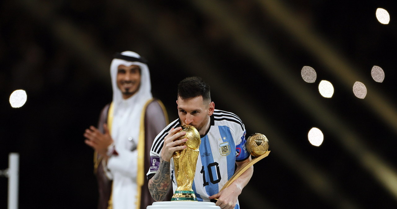 Lionel Messi mistrzem świata i rekordzistą. Przebił Lothara Matthaeusa