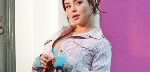 Seksowna stylizacja Demi Rose w Londynie. Gwiazda znów mocno eksponuje biust
