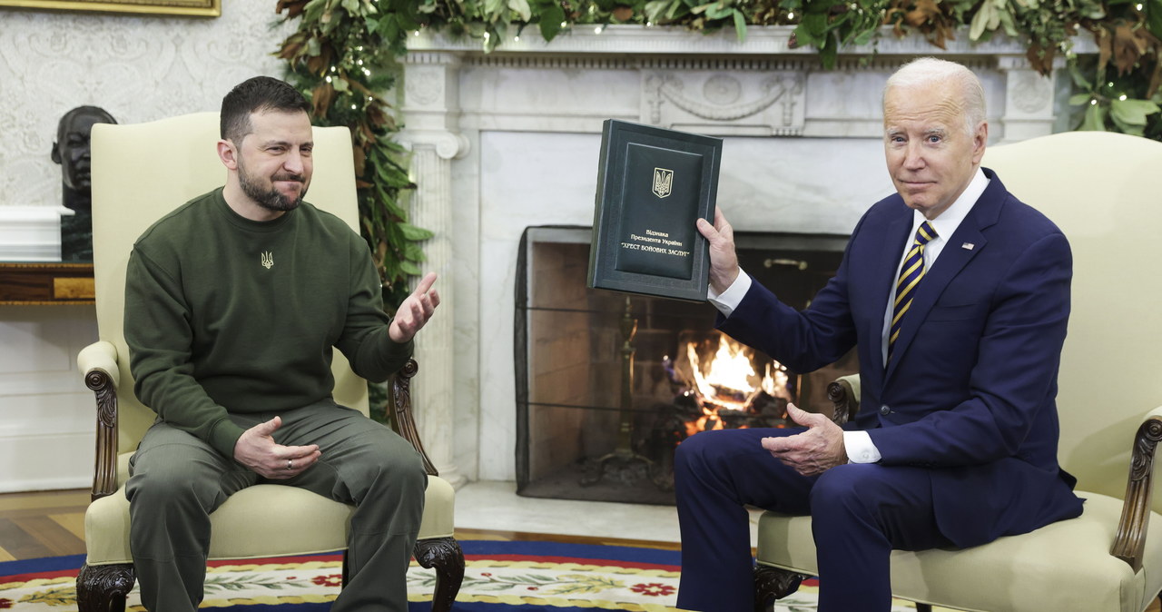 Zełenski w USA. Biden: To dla mnie zaszczyt