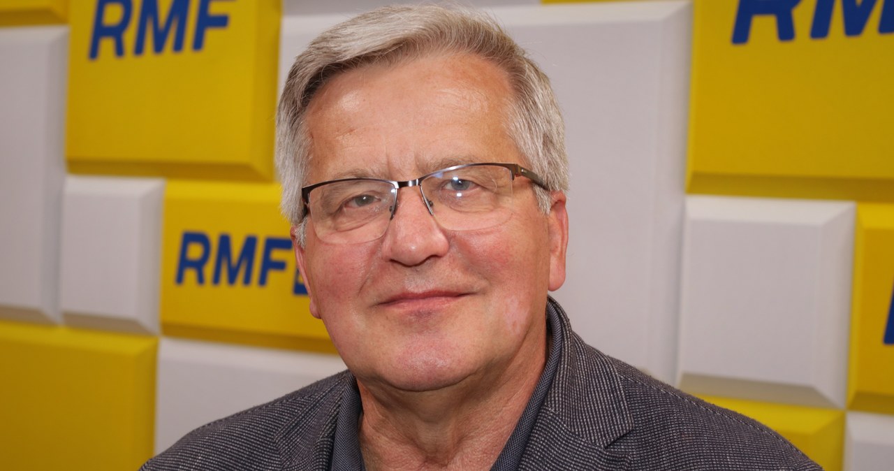 Bronisław Komorowski będzie gościem Popołudniowej rozmowy w RMF FM