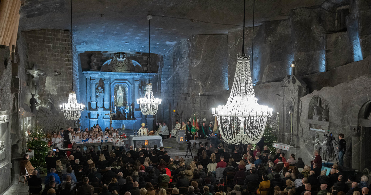 Pasterka w Kopalni Soli „Wieliczka” [ZAPIS TRANSMISJI]