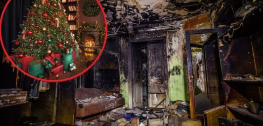 Spanie przy włączonych lampkach choinkowych grozi tragedią