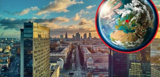 Mapa pokazuje świat w 2050 roku. Polacy mają powody do niepokoju