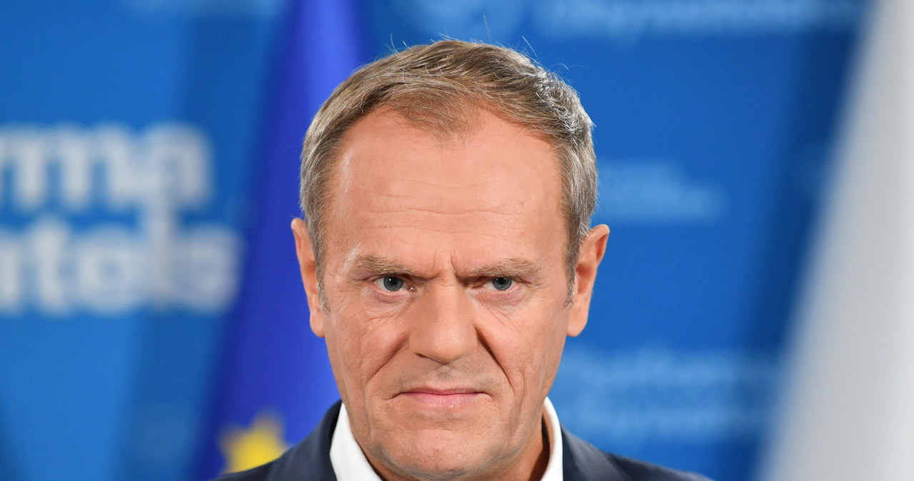 Donald Tusk z ochroną SOP-u