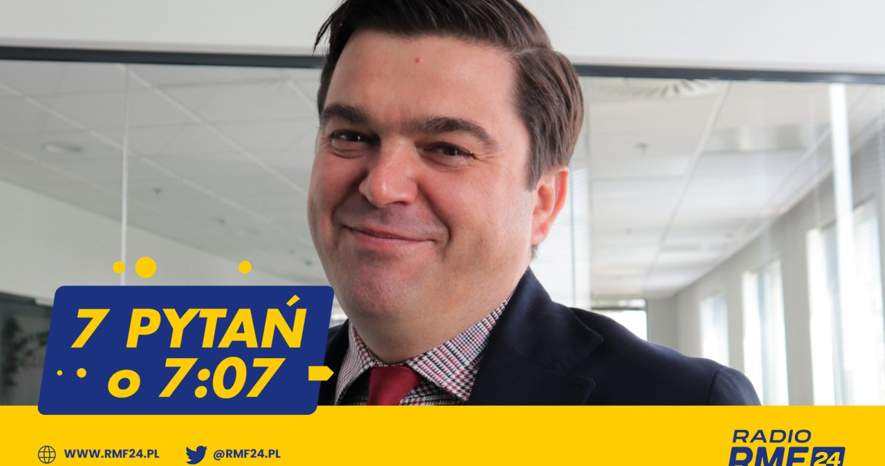 Wojciech Andrusiewicz gościem 7 pytań o 7:07 w Radiu RMF24