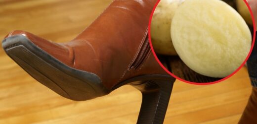 Potrzyj buty ziemniakiem. Efekt cię zachwyci