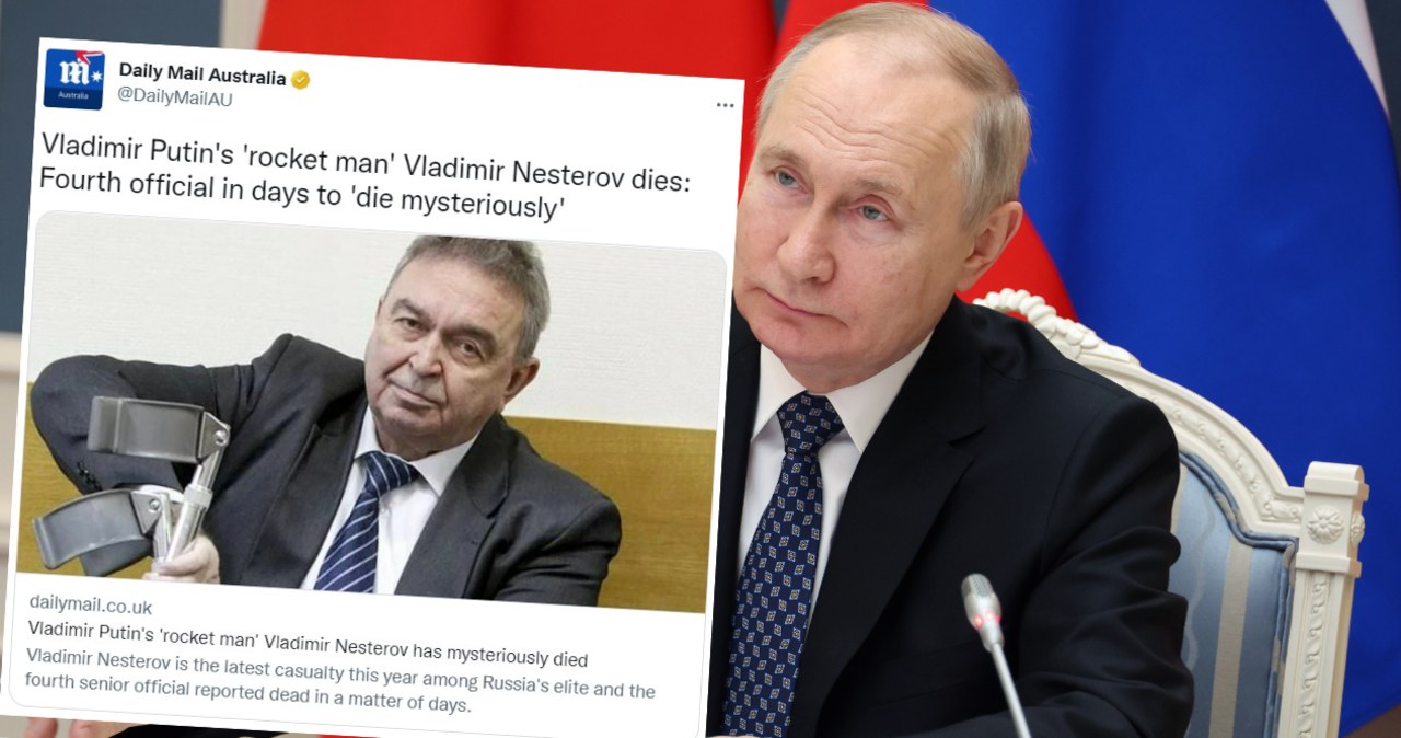 Zmarł Władimir Nesterow. Był „jednym z najlepszych inżynierów Putina”