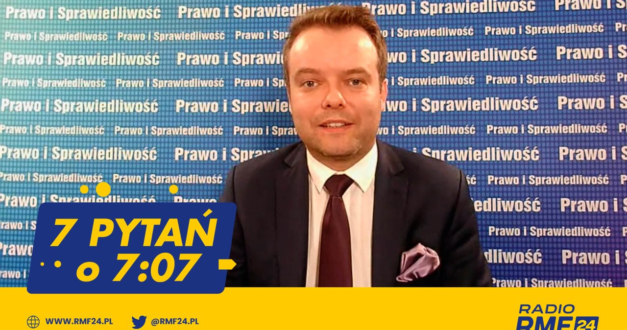7 pytań o 7:07 do rzecznika PiS Rafała Bochenka
