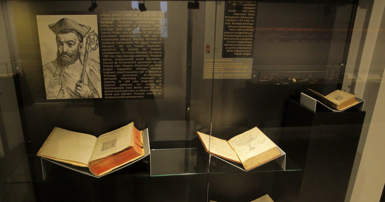 Starodruki na wystawie w Muzeum Archidiecezji Warmińskiej