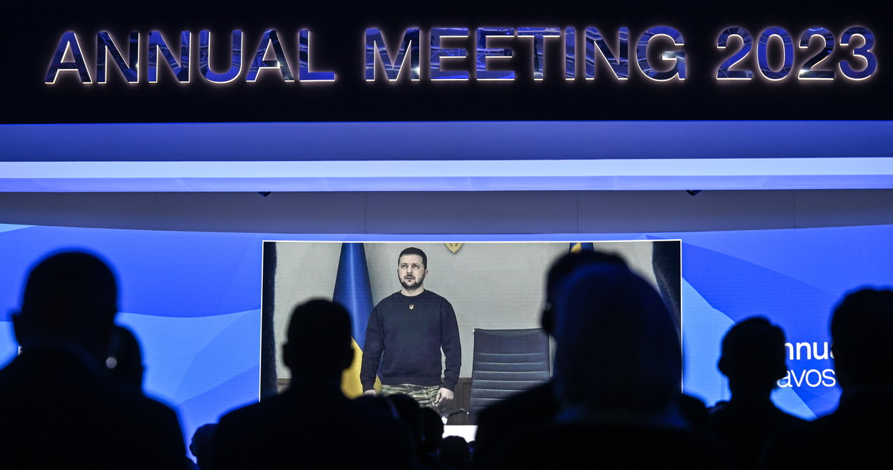 Zełenski w Davos: Świat musi działać szybciej niż Rosja
