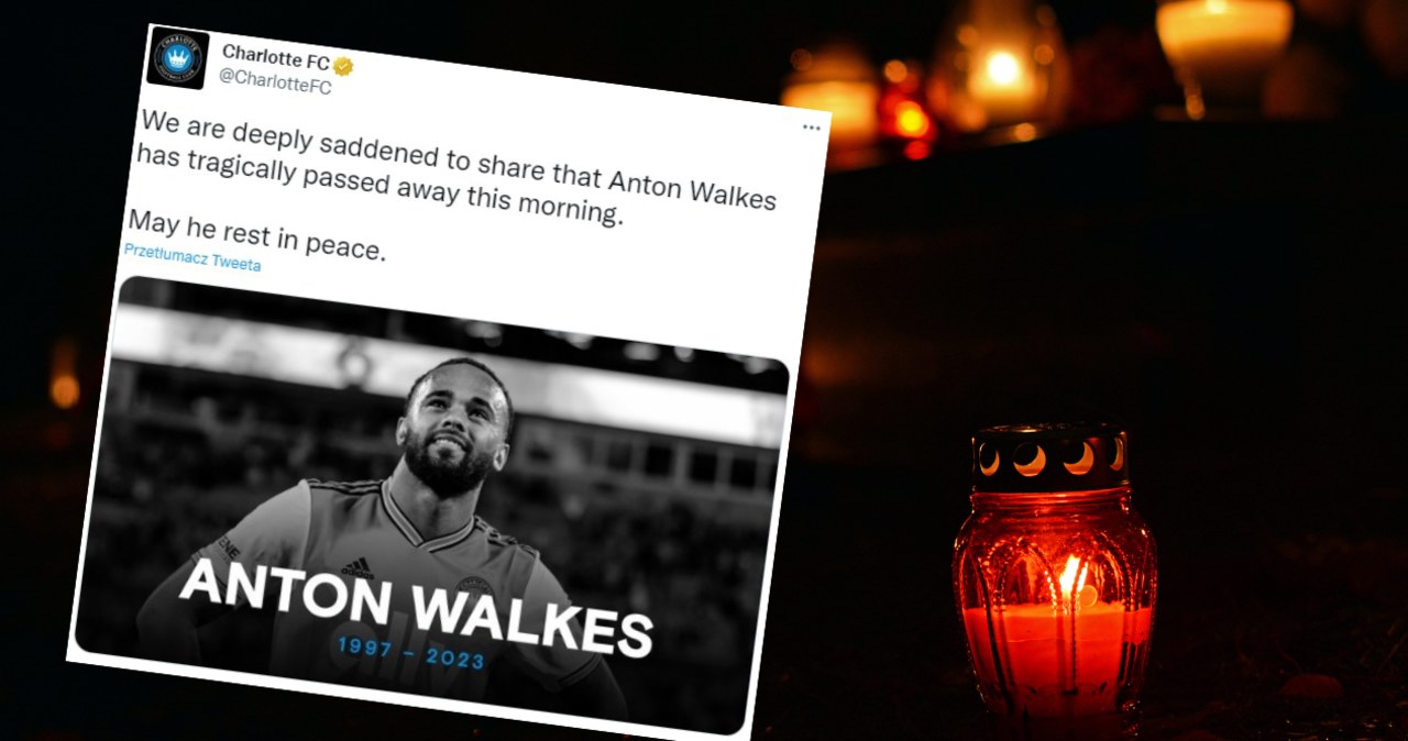 Anton Walkes nie żyje. Grał w klubie z trzema Polakami
