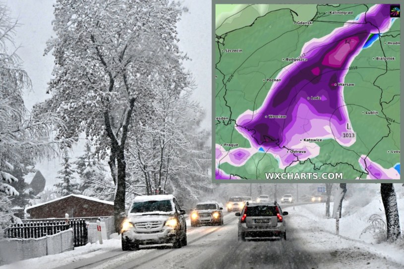 Nad Polskę nadciąga armagedon. IMGW wydało ostrzeżenia, spadnie nawet 30 cm śniegu!