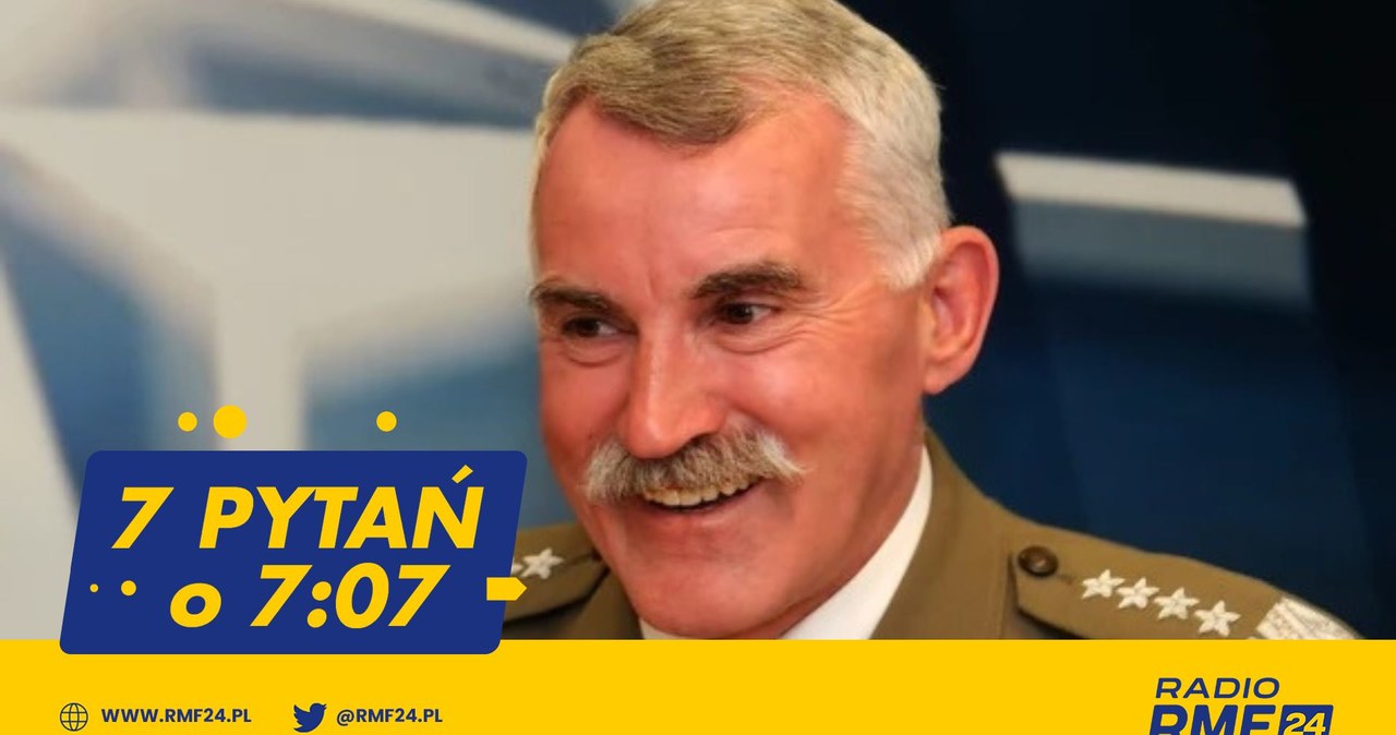 ​Gen. Mieczysław Bieniek gościem 7 pytań o 7:07