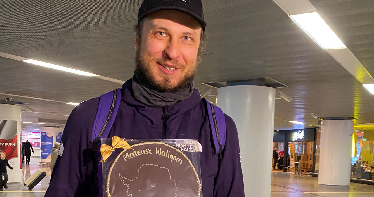 Mateusz Waligóra wrócił z bieguna południowego. „To była najprzyjemniejsza część wyprawy”
