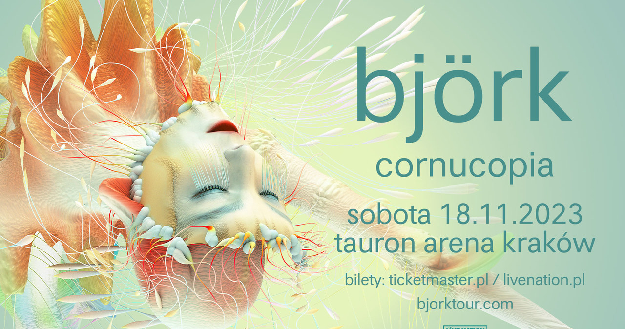Björk w listopadzie wystąpi w Krakowie!