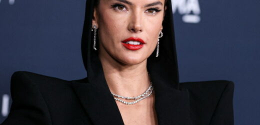 Alessandra Ambrosio eksponuje perfekcyjną sylwetkę. Uwagę zwraca jeden szczegół