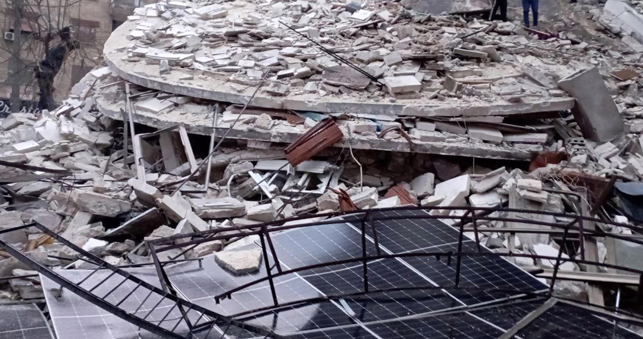 BBC: Aleppo i Idlib miastami, które w Syrii najbardziej ucierpiały w trzęsieniu ziemi