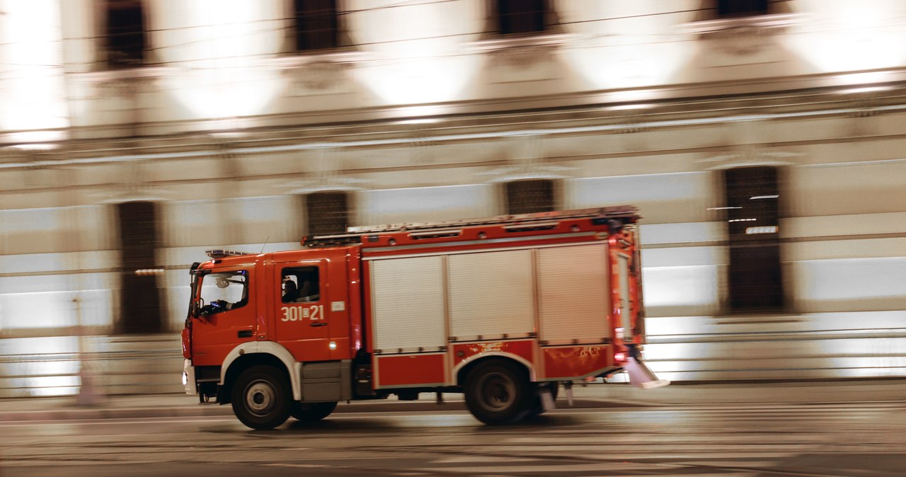 Pożar domu pod Ełkiem. Zginęła 70-letnia kobieta