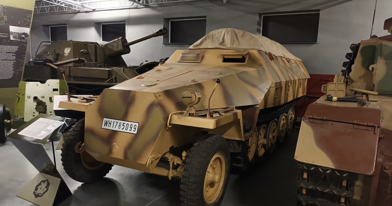 Kolejny zabytek w Muzeum Broni Pancernej w Poznaniu przywrócony do życia