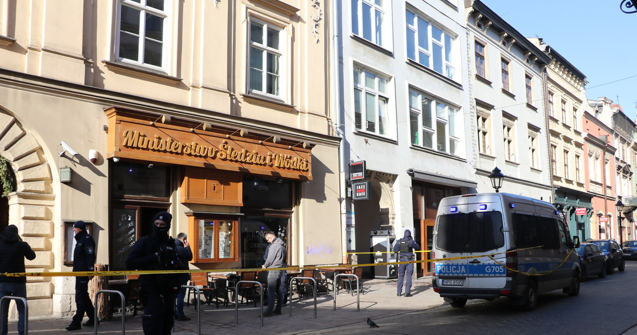 Strzelanina w centrum Krakowa. 35-latek z zarzutami