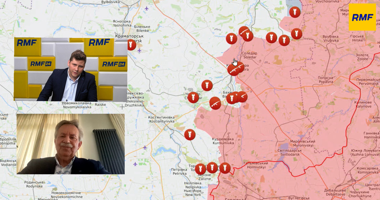 Rzut na mapę. „Dostawy broni dla Ukrainy opóźnione o co najmniej pół roku”