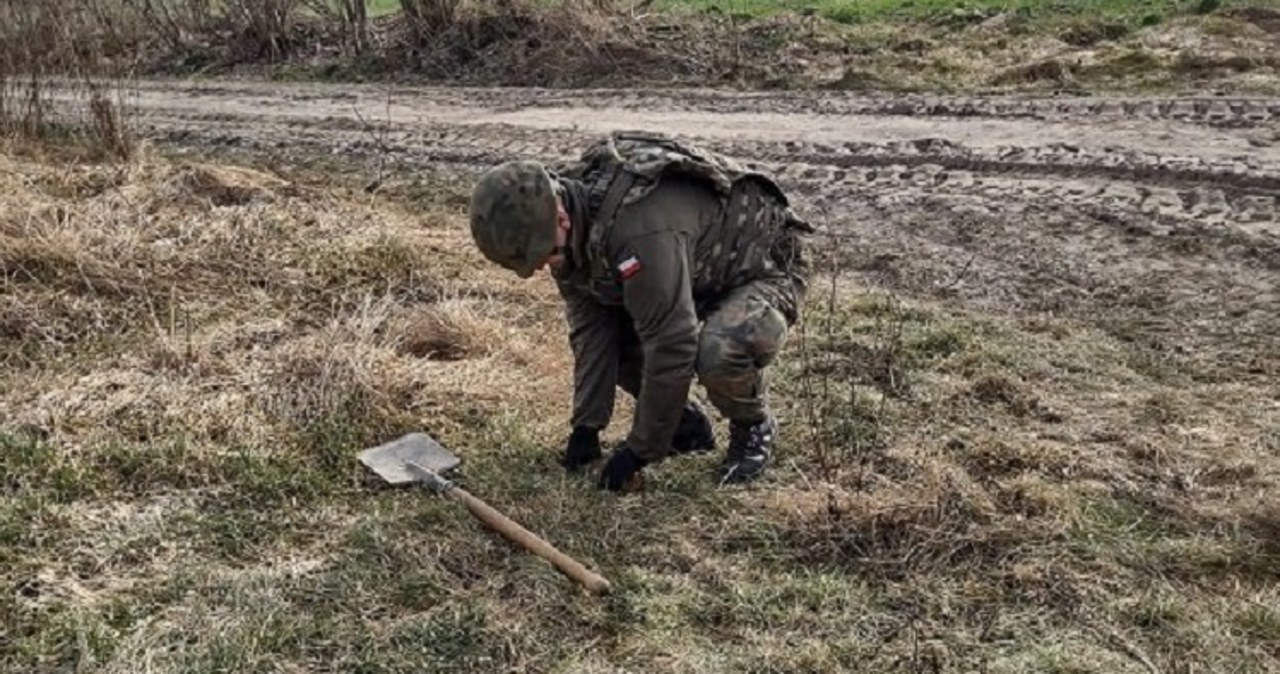 Niewybuch na budowie farmy fotowoltaicznej