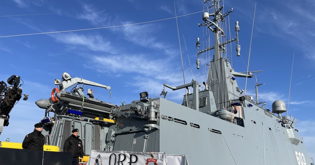 ORP Mewa zaczyna służbę
