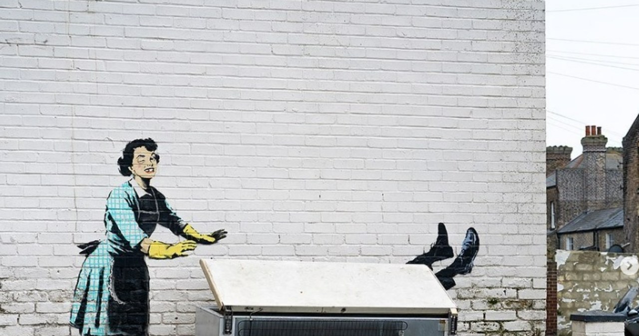„Walentynkowy tusz do rzęs”. Banksy z ważnym przesłaniem
