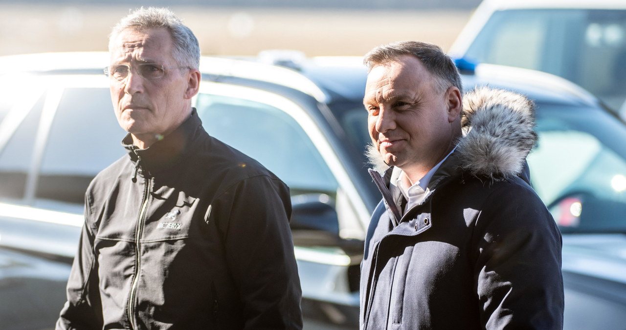 Duda spotka się ze Stoltenbergiem w kwaterze głównej NATO